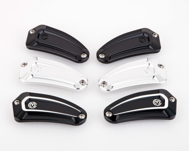 Motocorse NEW STYLE Billet Brake & Clutch Reservoir Cap For Nissin Master Cylinders On MV Agusta Models